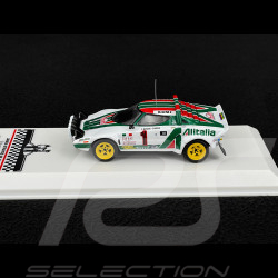 Lancia Stratos HF n° 1 Vainqueur Rallye Monte Carlo 1977 avec Figurines 1/43 Ixo SPRM001-77