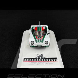 Lancia Stratos HF n° 1 Vainqueur Rallye Monte Carlo 1977 avec Figurines 1/43 Ixo SPRM001-77