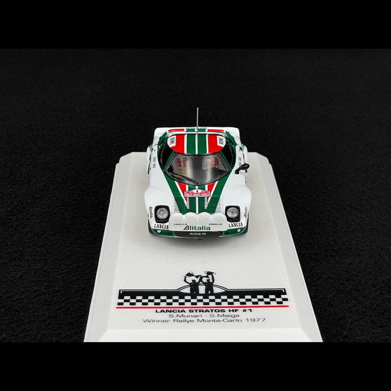 Lancia Stratos HF n° 1 Vainqueur Rallye Monte Carlo 1977 avec