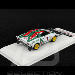 Lancia Stratos HF n° 1 Sieger Rallye Monte Carlo 1977 mit Figuren 1/43 Ixo SPRM001-77