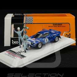 Lancia Stratos HF n° 4 Sieger Rallye Monte Carlo 1979 mit Figuren 1/43 Ixo SPRM001-79