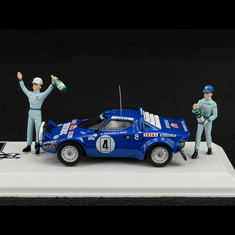 Lancia Stratos HF n° 4 Winner Monte Carlo Rally 1979 with Figures