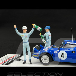 Lancia Stratos HF n° 4 Winner Monte Carlo Rally 1979 with Figures 1/43 Ixo SPRM001-79