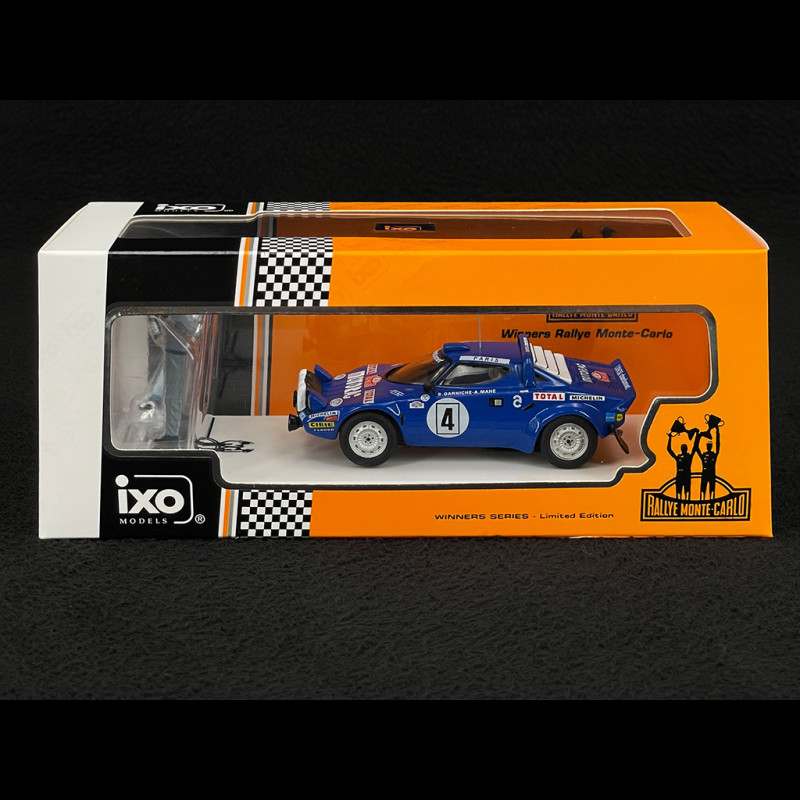 Lancia Stratos HF n° 4 Winner Monte Carlo Rally 1979 with Figures