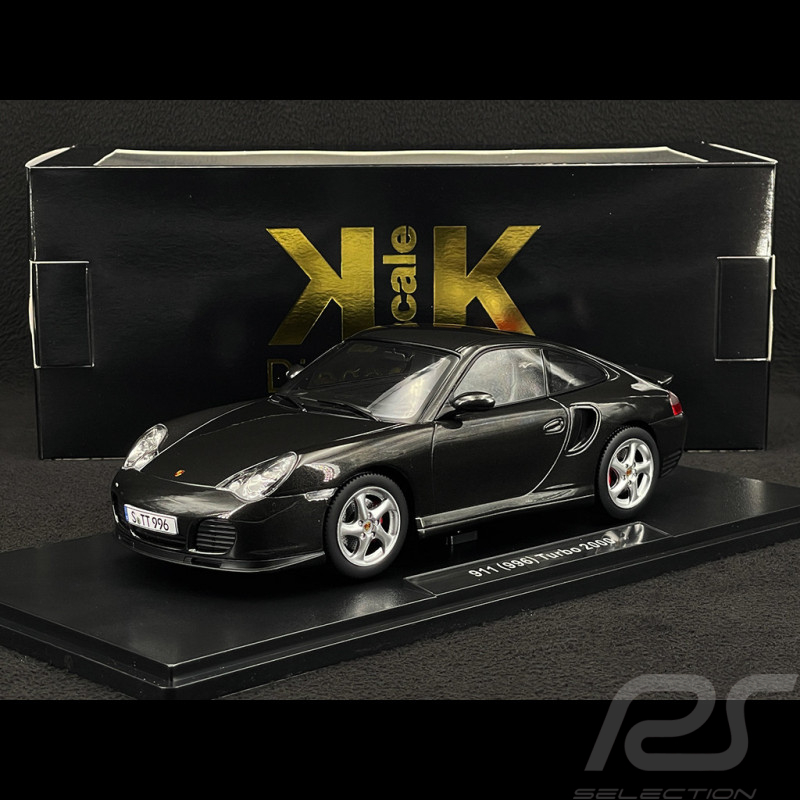 Porsche 911 Turbo Typ 996 2000 Schwarz Metallic 1/18 KK Scale KKDC181472