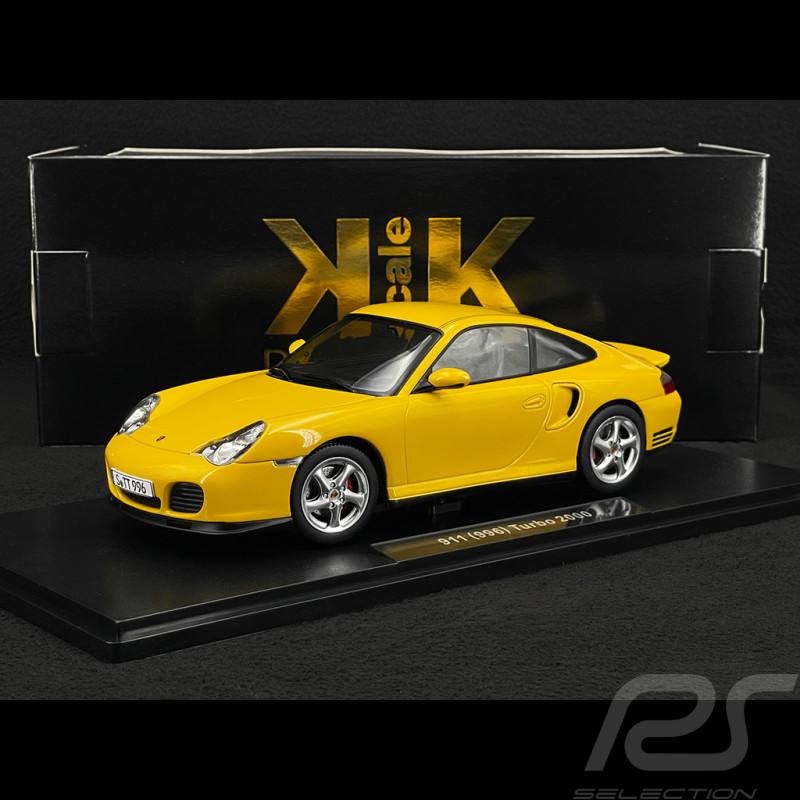 Porsche 911 Turbo Typ 996 2000 Gelb 1/18 KK Scale KKDC181473