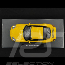 Porsche 911 Turbo Type 996 2000 Jaune 1/18 KK Scale KKDC181473