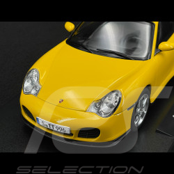 Porsche 911 Turbo Typ 996 2000 Gelb 1/18 KK Scale KKDC181473