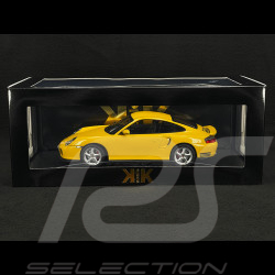Porsche 911 Turbo Type 996 2000 Jaune 1/18 KK Scale KKDC181473