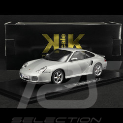 Porsche 911 Turbo Type 996 2000 Silver 1/18 KK Scale KKDC181471