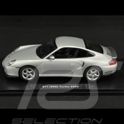 Porsche 911 Turbo Type 996 2000 Argent 1/18 KK Scale KKDC181471