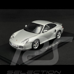 Porsche 911 Turbo Typ 996 2000 Silber 1/18 KK Scale KKDC181471