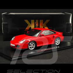 Porsche 911 Turbo Typ 996 2000 Rot 1/18 KK Scale KKDC181474