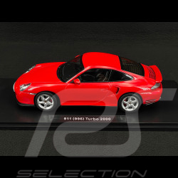 Porsche 911 Turbo Typ 996 2000 Rot 1/18 KK Scale KKDC181474