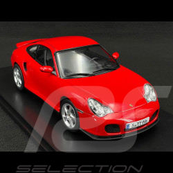 Porsche 911 Turbo Type 996 2000 Red 1/18 KK Scale KKDC181474