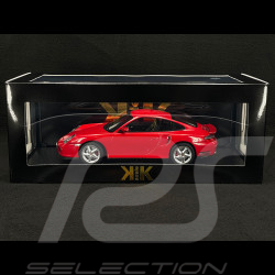 Porsche 911 Turbo Type 996 2000 Red 1/18 KK Scale KKDC181474