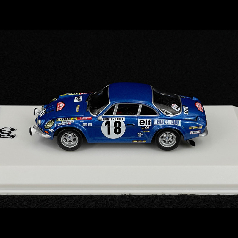 Alpine A110 1800 S n° 18 Winner Monte Carlo Rally 1973 with
