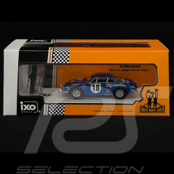 Alpine A110 1800 S n° 18 Vainqueur Rallye Monte Carlo 1973 avec Figurines 1/43 Ixo SPRM001-73