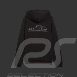 Sweat Porsche 911 Legacy à Capuche Puma Noir 637103-01 - mixte