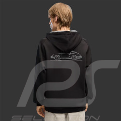 Porsche 911 Kapuzenpullover Legacy Puma Schwarz 637103-01 - Unisex