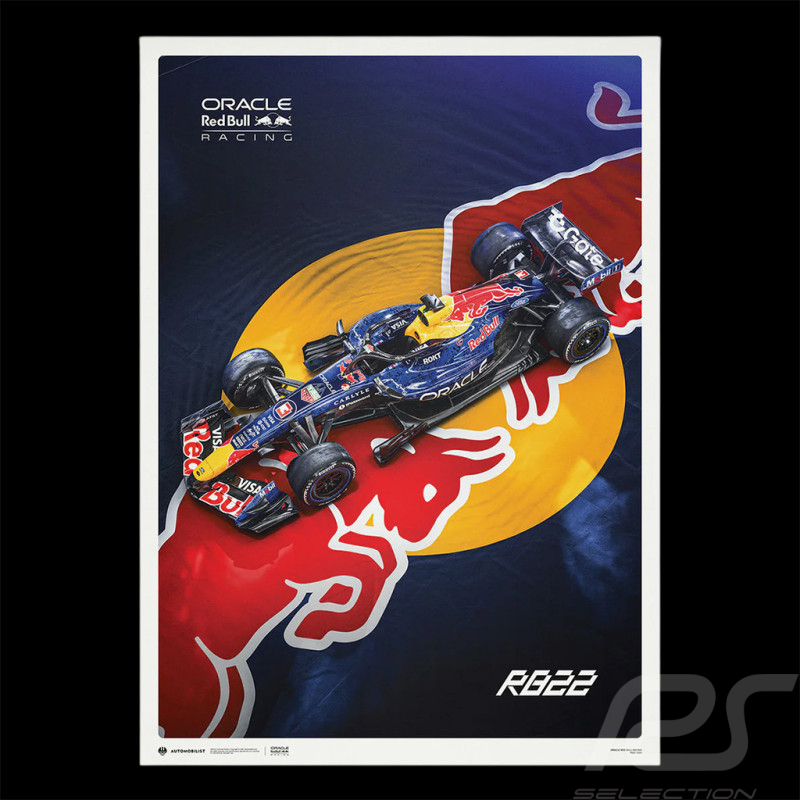 Red Bull Poster RB22 n° 3 Max Verstappen 2026 F1 50 x 70 cm PROD01005436