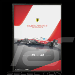 Ferrari Poster SF-26 n° 16 Leclerc / n° 44 Hamilton 2026 F1 50 x 70 cm PROD01005431