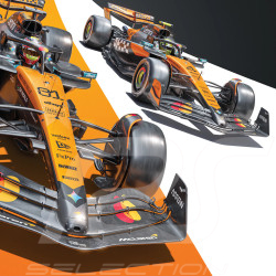 Poster McLaren F1 Team Vainqueur Championnat Constructeur 2025 F1 Norris / Piastri 50 x 70 cm PROD01005321