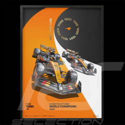 McLaren Poster F1 Team 2025 Constructors' Championship Winner F1 Norris / Piastri 50 x 70 cm PROD01005321