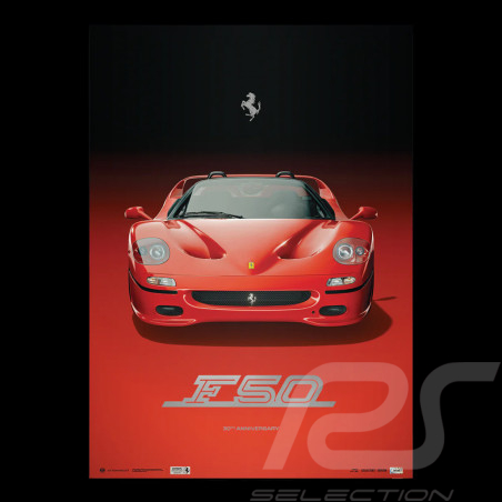 Póster Ferrari F50 1995,...