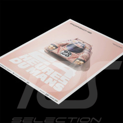 Poster Porsche 917/20 n° 23 Cochon Rose 24h Le Mans 1971 50 x 70 cm PROD01004972