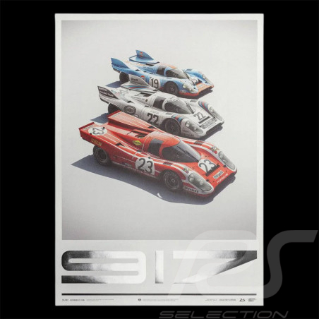 Póster Porsche 917 Salzburg...