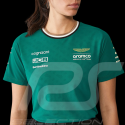 Aston Martin T-Shirt F1 Team Alonso / Stroll Green Lux 701229261 - Women