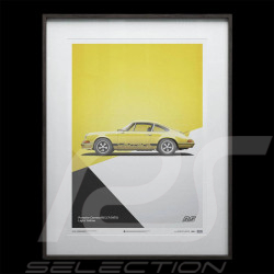 Porsche Poster 911 Carrera RS 2.7 1973 Gelb 50 x 70 cm PROD01000116