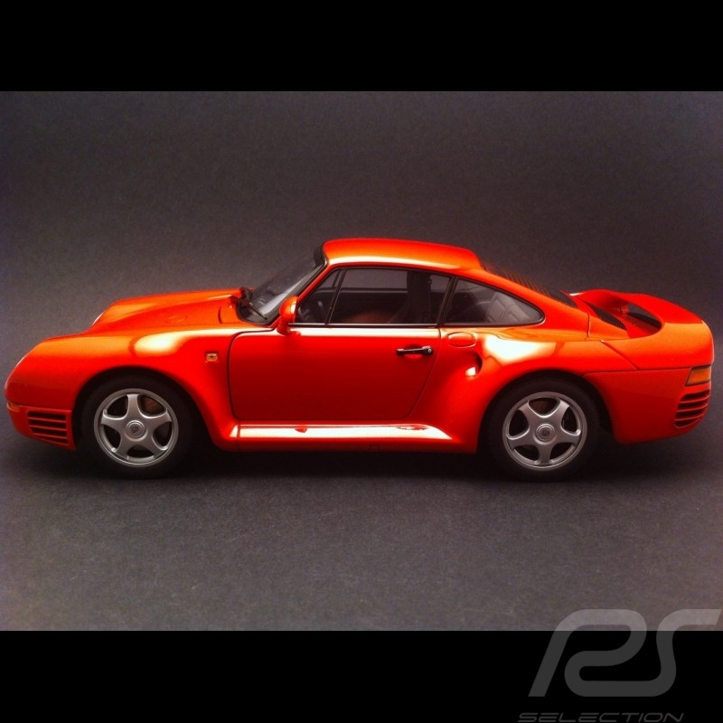 Porsche 959 rouge 1/18 Autoart 78082