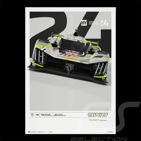 Póster Peugeot 9X8 nº 93,...