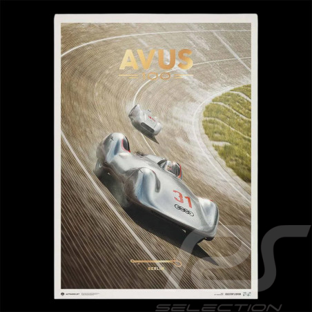Póster Avus, 100º...