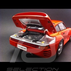 Porsche 959 rouge 1/18 Autoart 78082