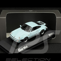 Porsche 911 Turbo Type 930 1974 50 ans Anniversaire Bleu Polaire 1/43 Minichamps WAP0202220S930