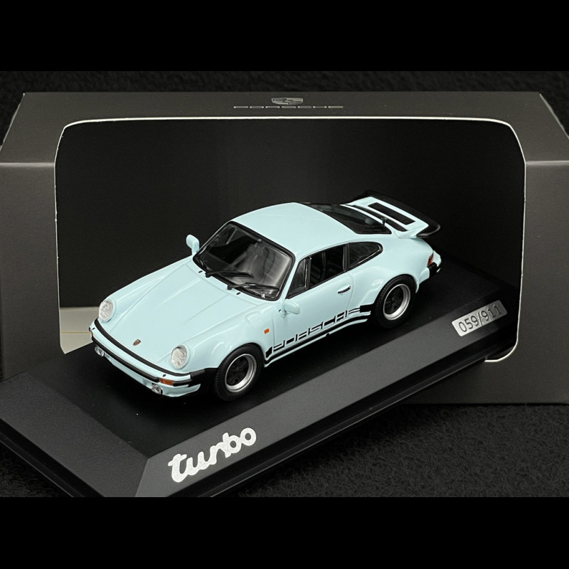ミニカー 1/43 Porsche 911 50th Anniversary / PMA Porsche 911 Turbo Type 930 1974 50th Anniversary Polar Blue 1/43