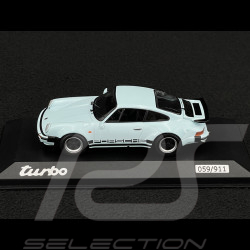 Porsche 911 Turbo Type 930 1974 50 ans Anniversaire Bleu Polaire 1/43 Minichamps WAP0202220S930