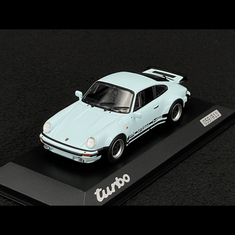 Porsche 911 Turbo Type 930 1974 50th Anniversary Polar Blue 1/43