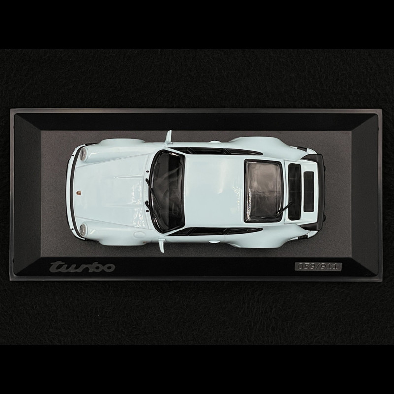 Porsche 911 Turbo Type 930 1974 50th Anniversary Polar Blue 1/43