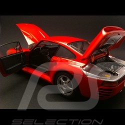 Porsche 959 rouge 1/18 Autoart 78082