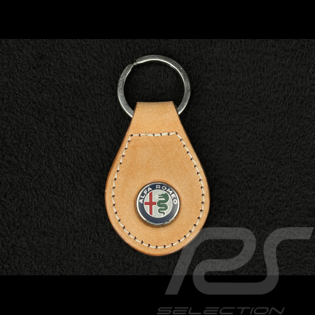 Llavero Alfa Romeo Cuero Beige