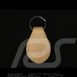 Alfa Romeo Schlüsselanhänger Leder Beige