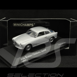 Alfa Romeo Giulietta Sprint 1954 Silver Grey 1/43 Minichamps 400120400