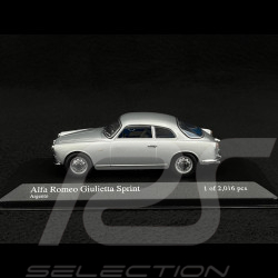 Alfa Romeo Giulietta Sprint 1954 Gris Argent 1/43 Minichamps 400120400
