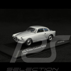 Alfa Romeo Giulietta Sprint 1954 Gris Argent 1/43 Minichamps 400120400