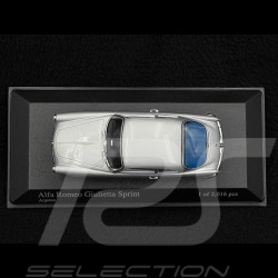Alfa Romeo Giulietta Sprint 1954 Silbergrau 1/43 Minichamps 400120400