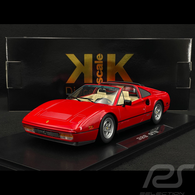 Ferrari 328 GTS 1985 US-Version Le Flic de Beverly Hills II Rosso Corsa 1/18 KK Scale KKDC181701